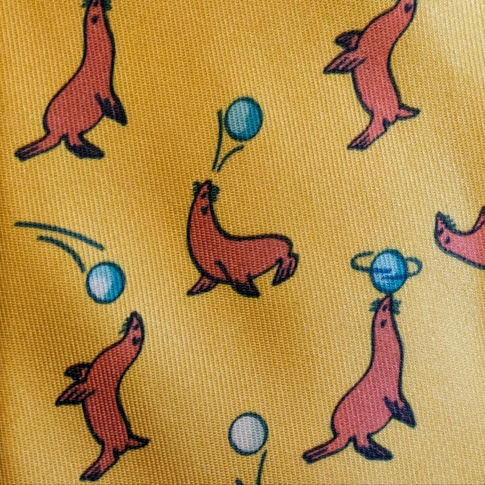 Hermes silk tie